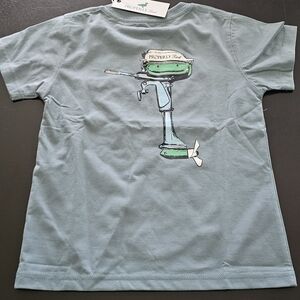 New Properly Tied Graphic T-Shirt in Blue Kids
